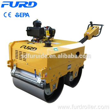 High quality mini road roller used pedestrian vibratory small road roller FYL-S700